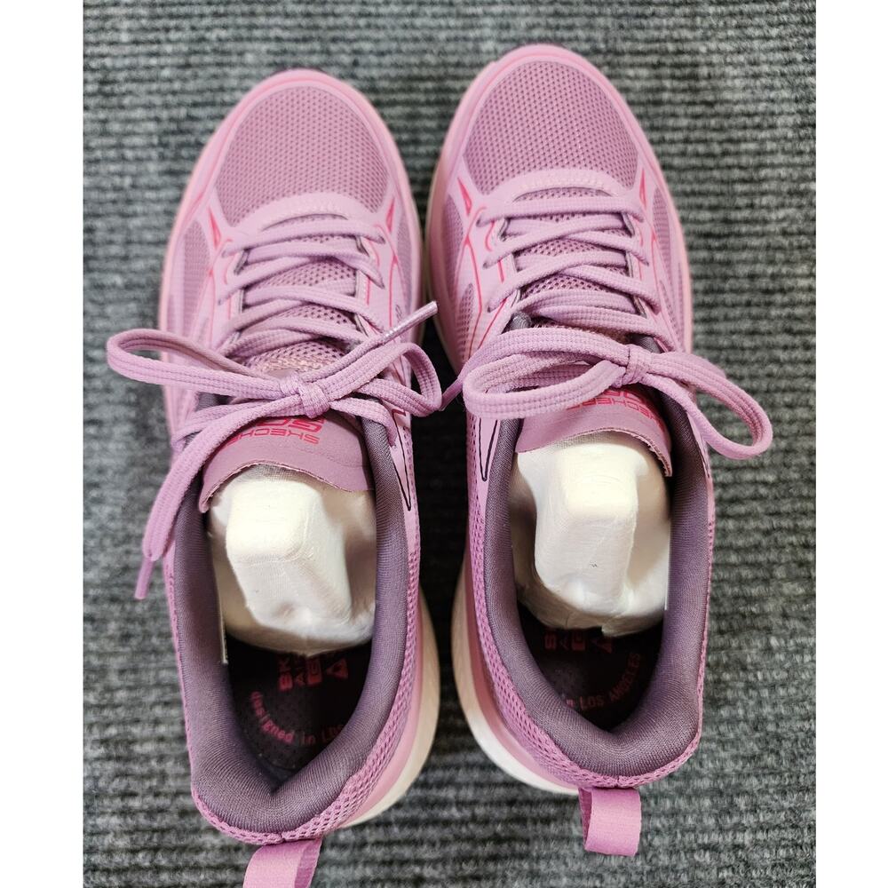 Skechers Womens Size 8.5 GoRun Elevate 2.0 Allaire SKX Pink Sneakers Air Cooled - Picture 5 of 12